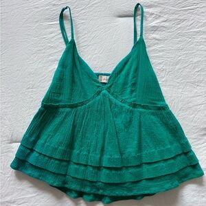 Altar’d State Green Tank Top